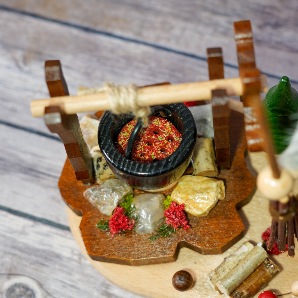 Witch's Cauldron with Simulated Potion