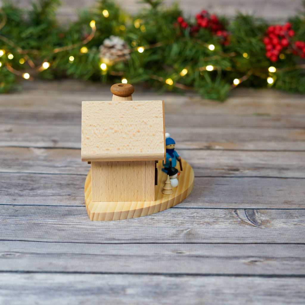 Close-up of Smoke House Ski Hut incense burner