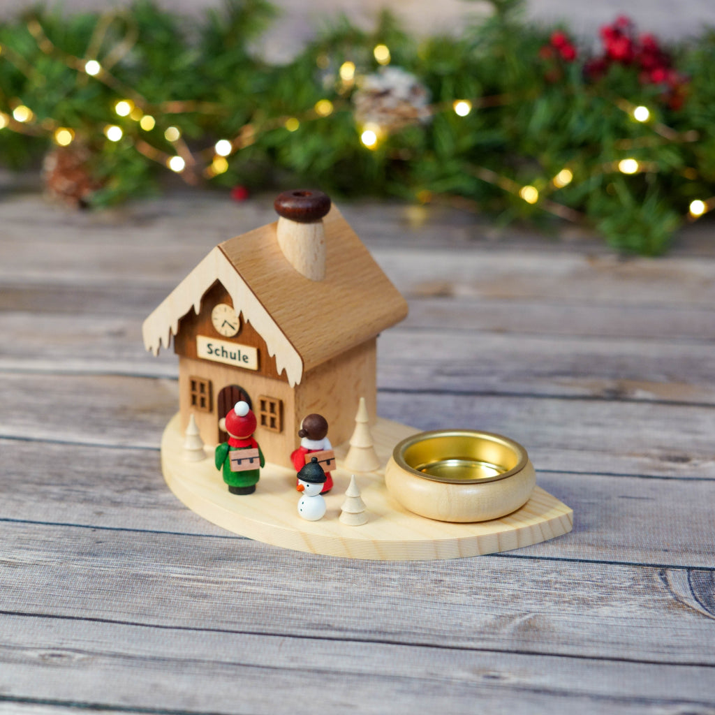 Traditional smoker house with incense cone