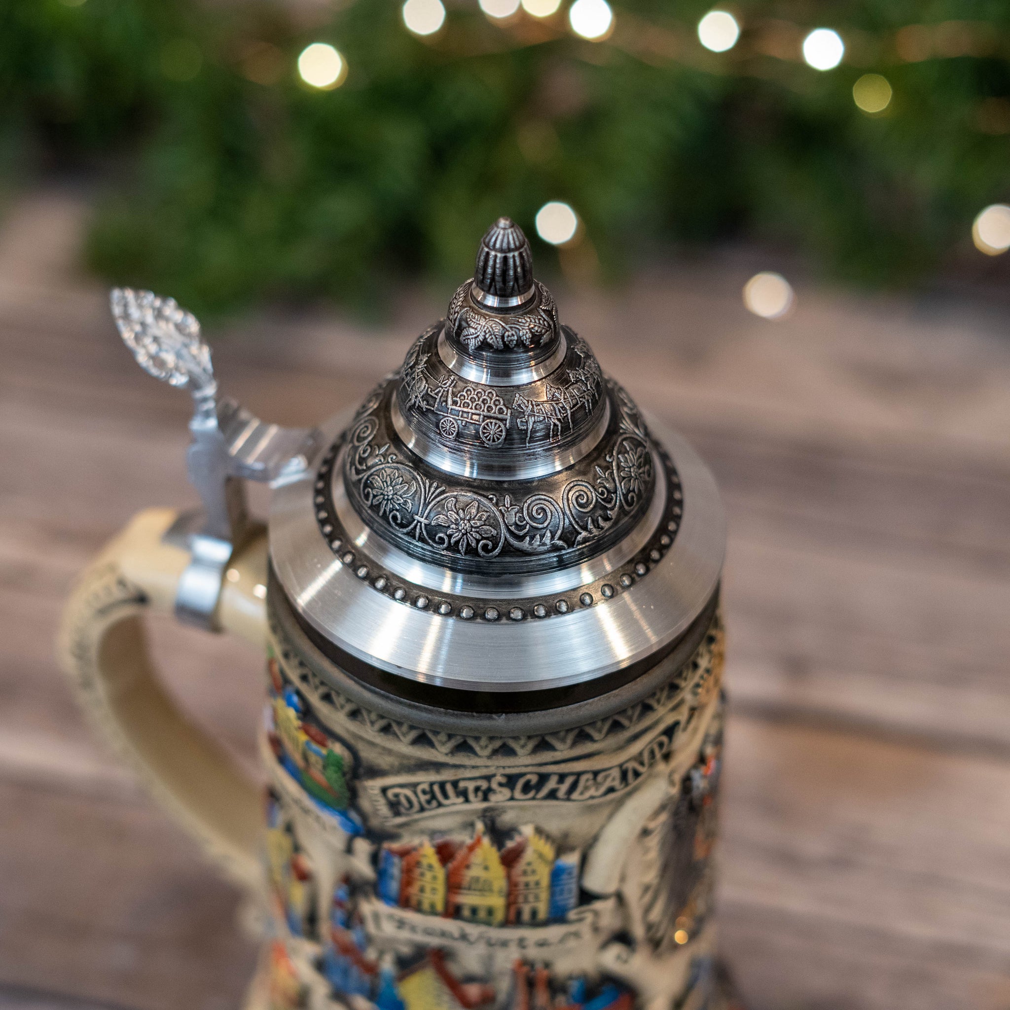 【激安大特価！】 Collage City German Authentic Beer Haus Seiffen – 0.75L Stein ジャケット・アウター